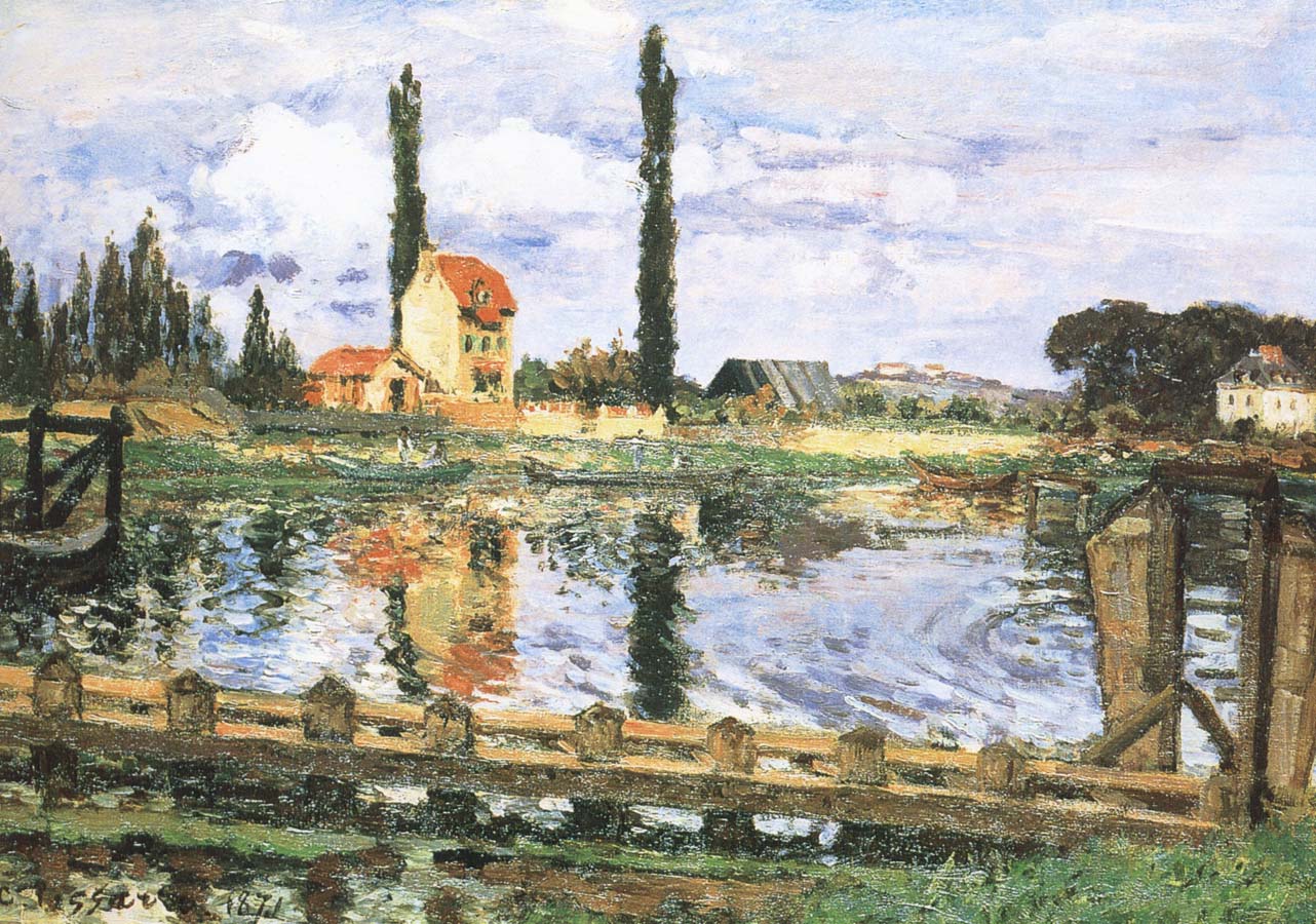 Camille Pissarro Seine